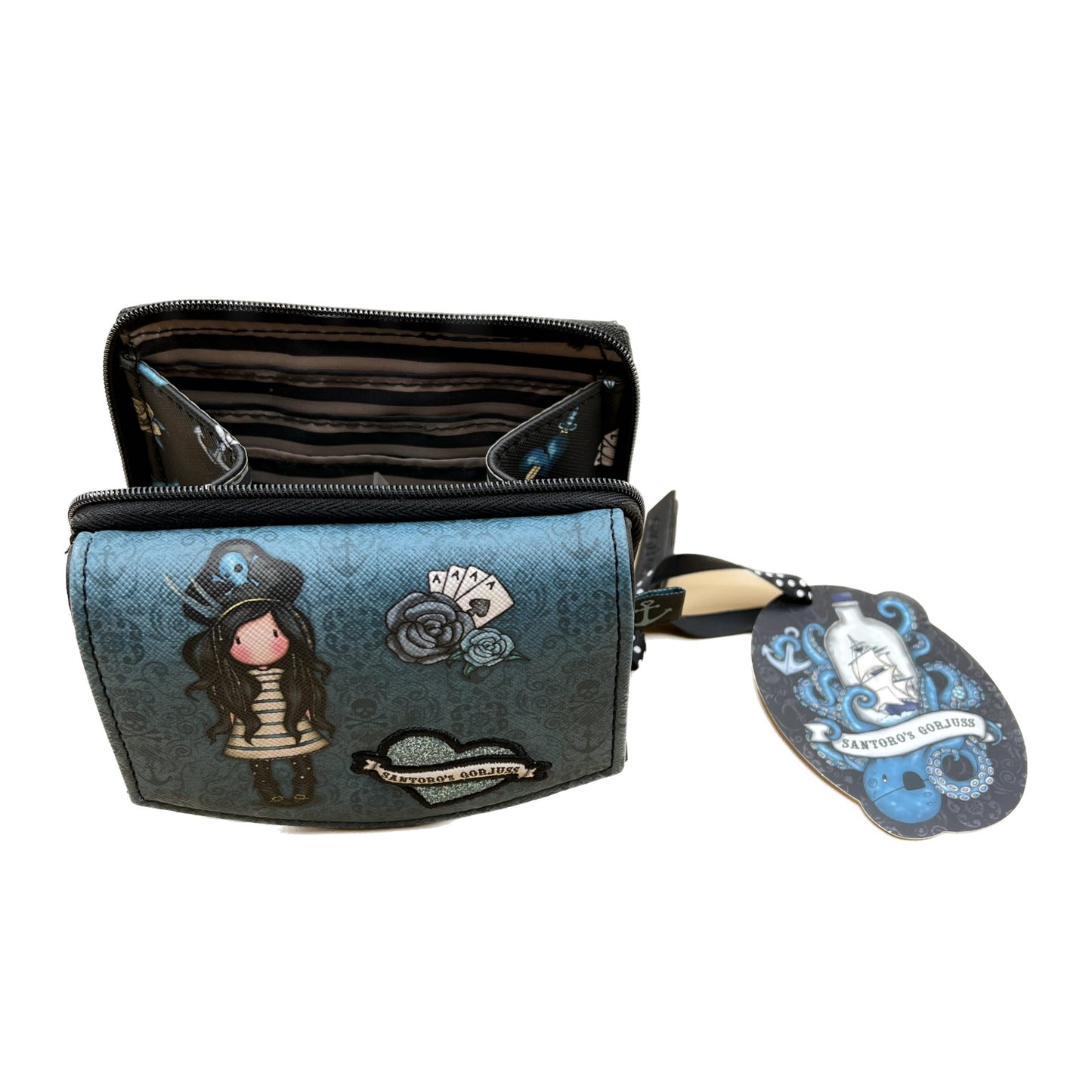 Portafoglio Santoro Gorjuss - BLACK PEARL