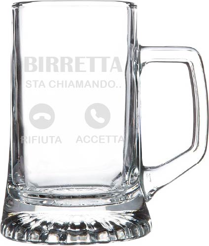 Birretta sta chiamando.. - Boccale Birra