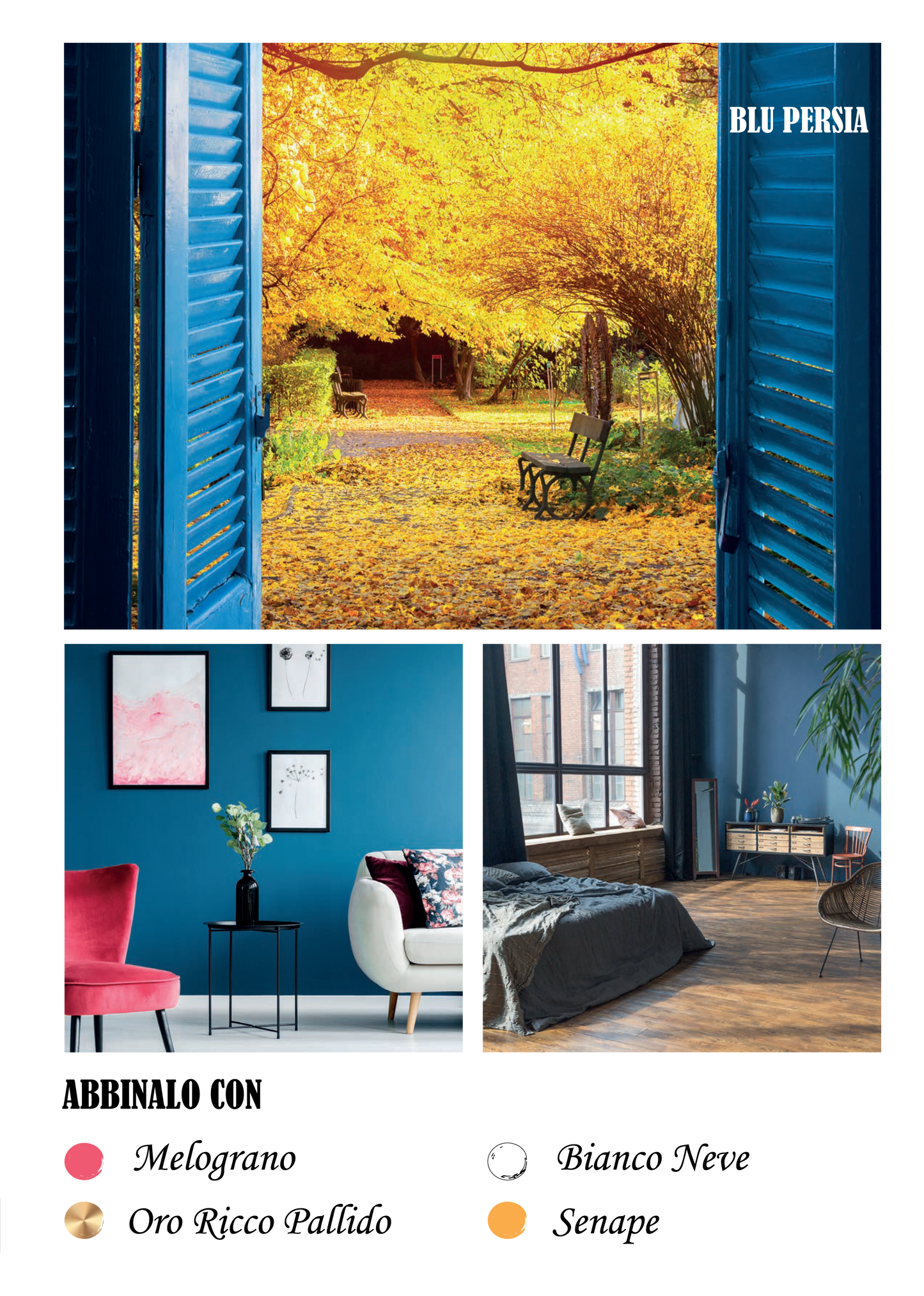 Novecento Paint - BLU PERSIA