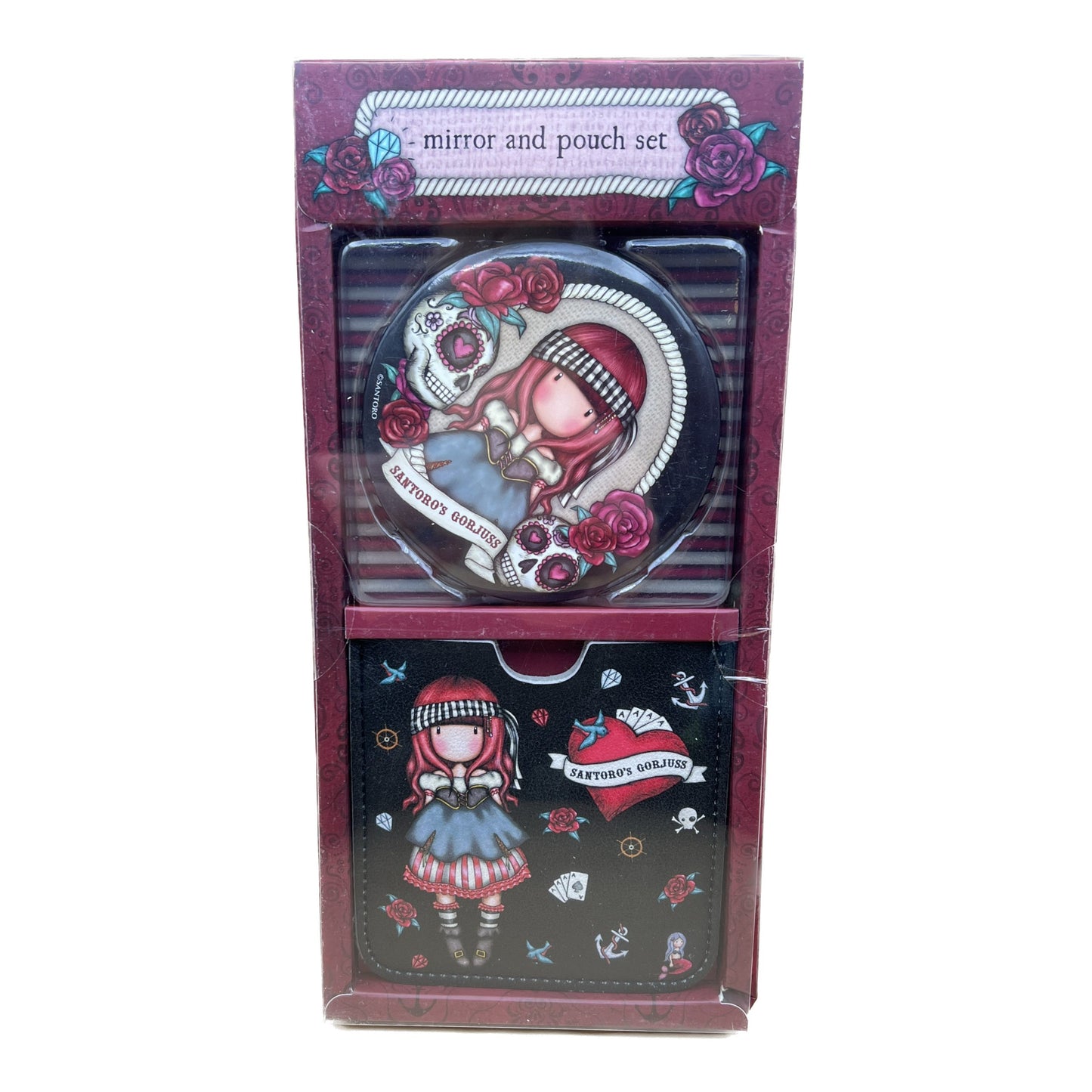 Set specchietto + custodia Santoro Gorjuss - MARY ROSE