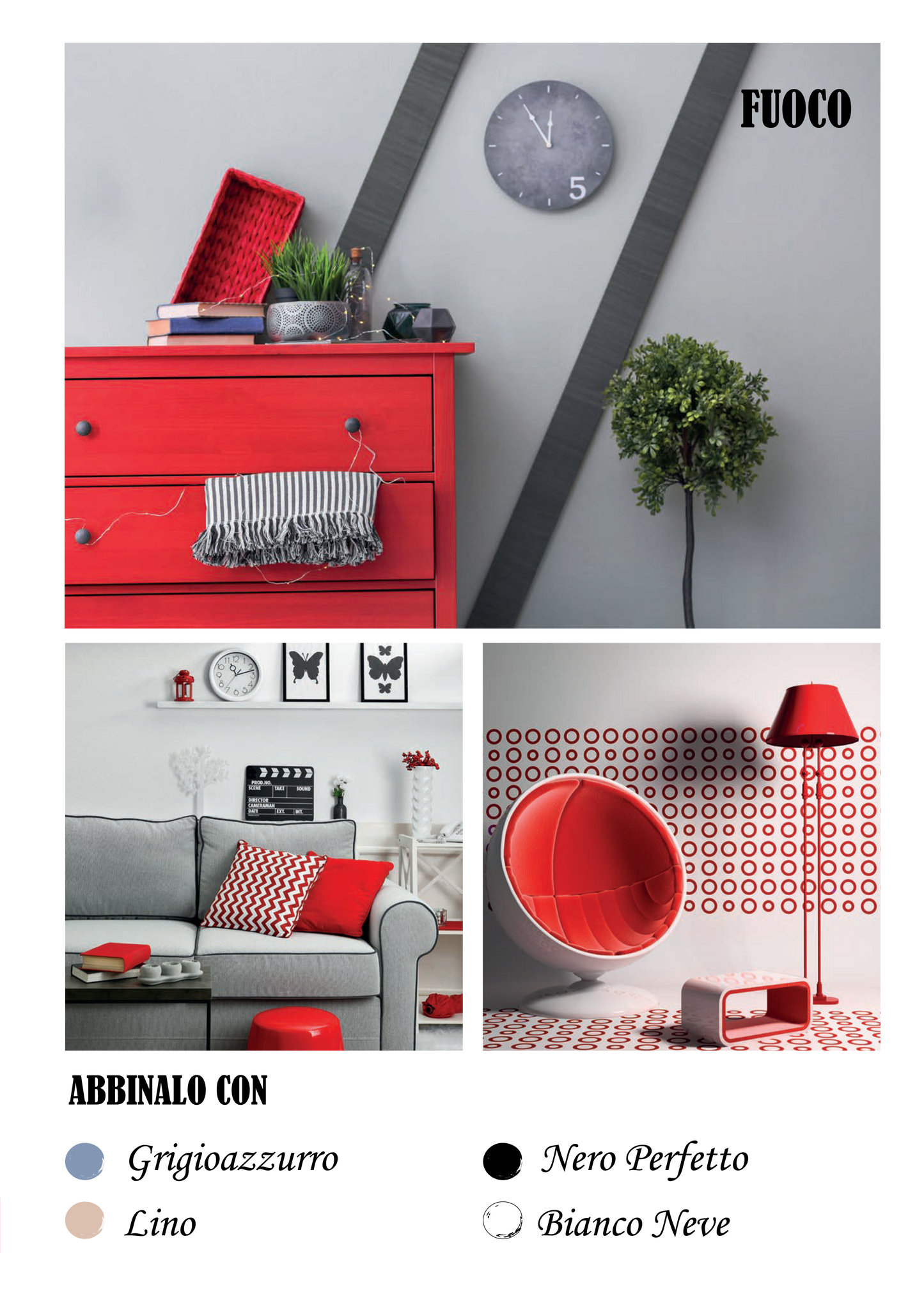 Novecento paint - FUOCO