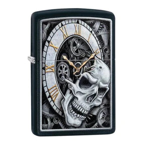 ZIPPO SKULL CLOCK