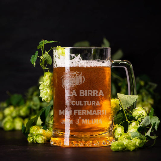 La birra è cultura, mai fermarsi alla 3° media - Boccale Birra