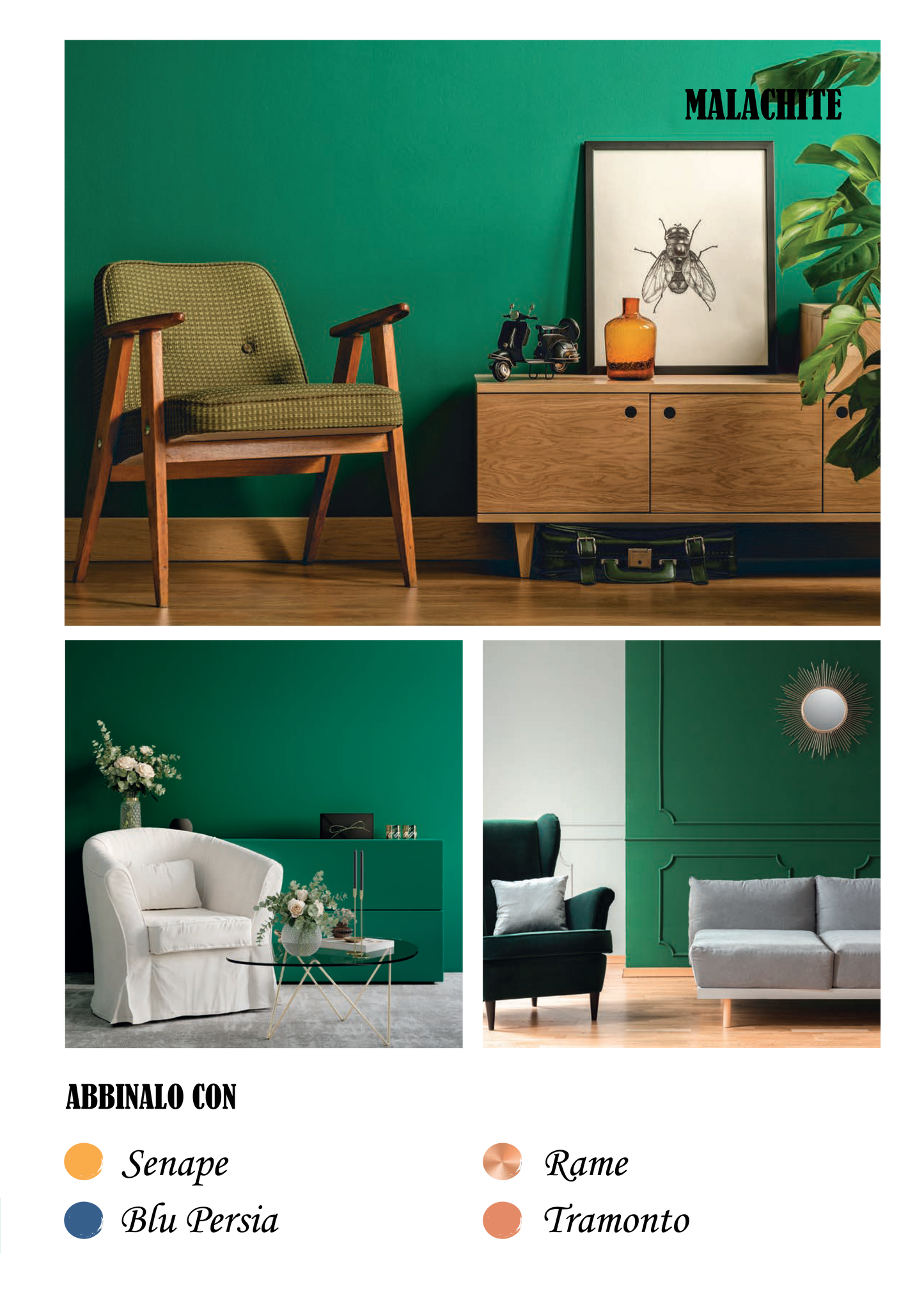 Novecento paint - MALACHITE