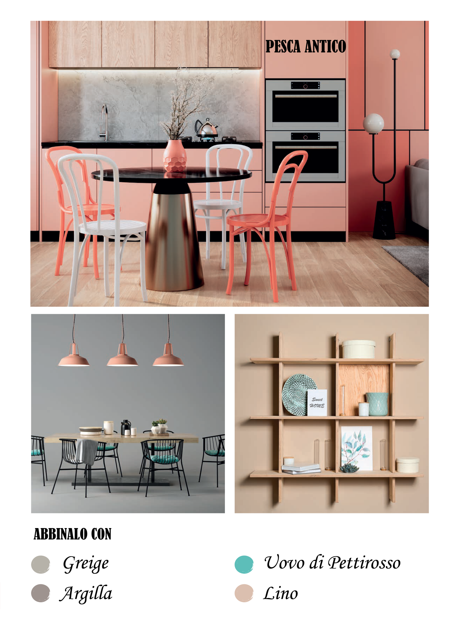Novecento paint - PESCA ANTICO