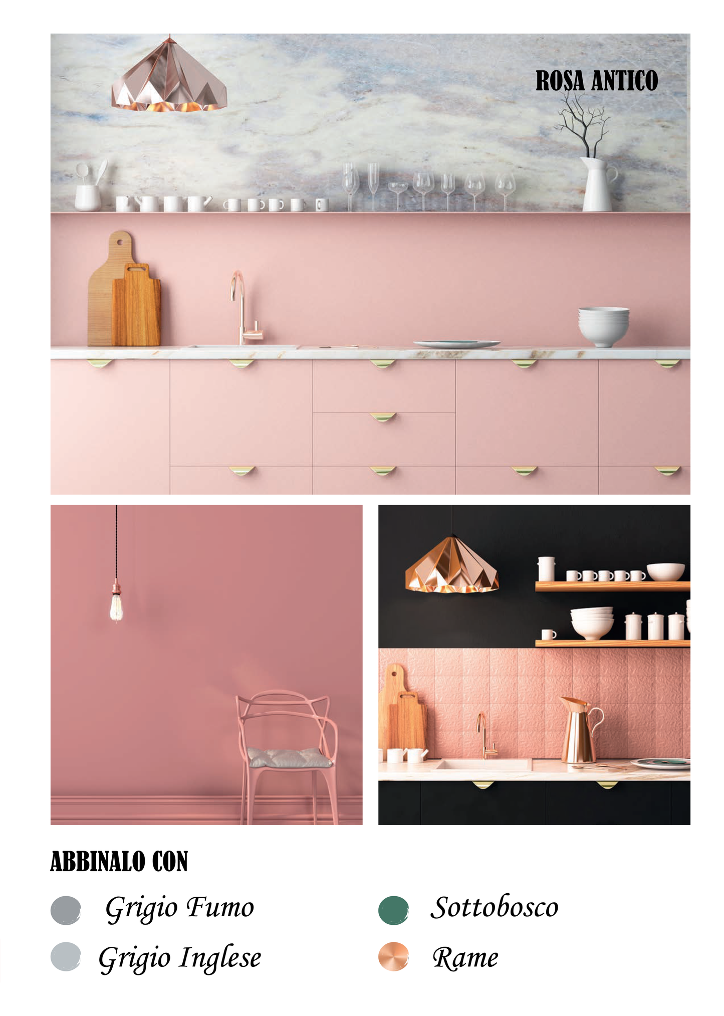 Novecento paint - ROSA ANTICO