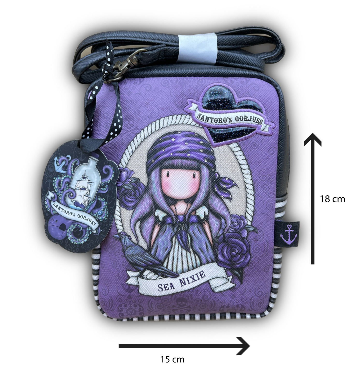 Borsa tracolla Santoro Gorjuss - SEA NIXIE
