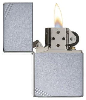 ZIPPO VINTAGE STREET CHROME