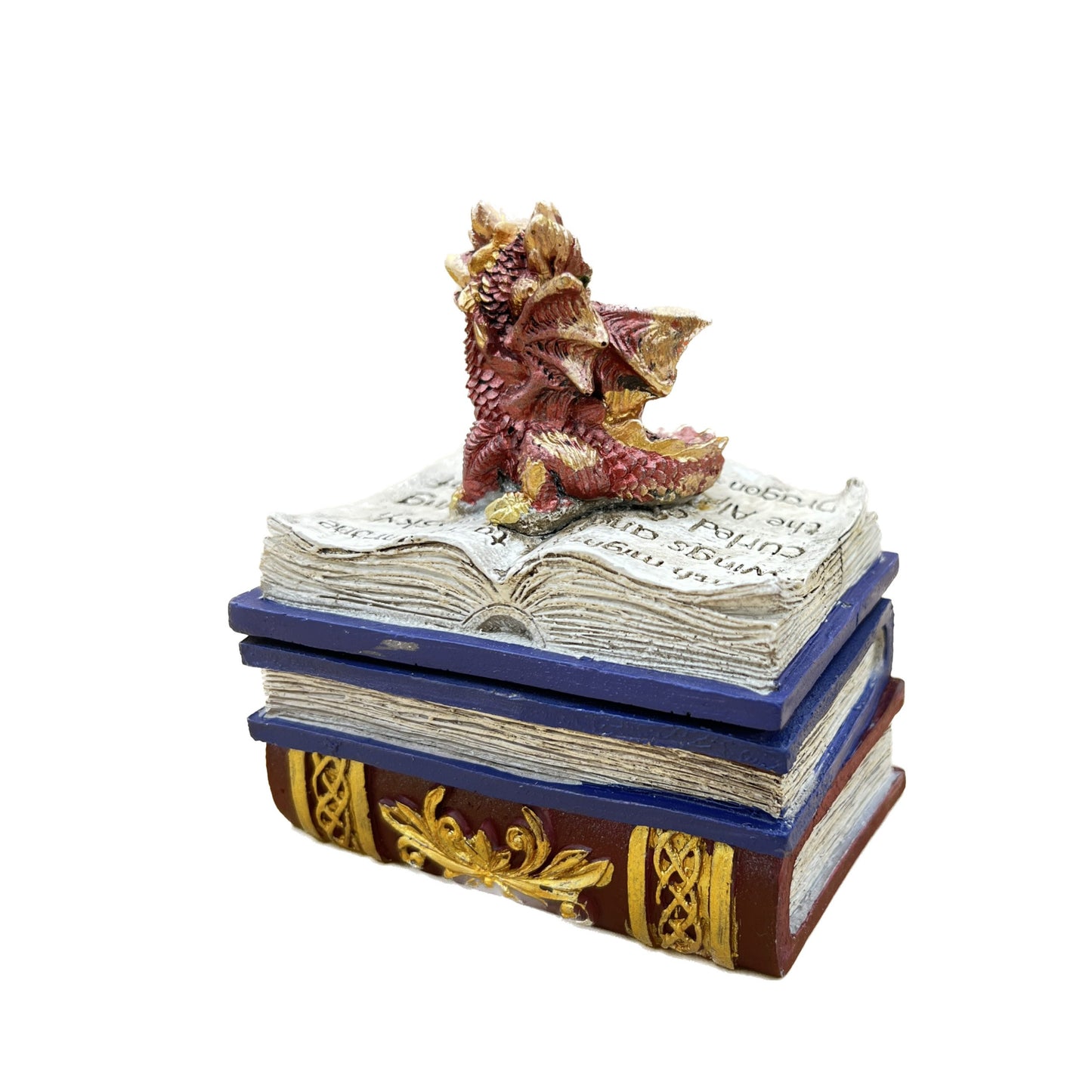 Scatolina draghetto con libri