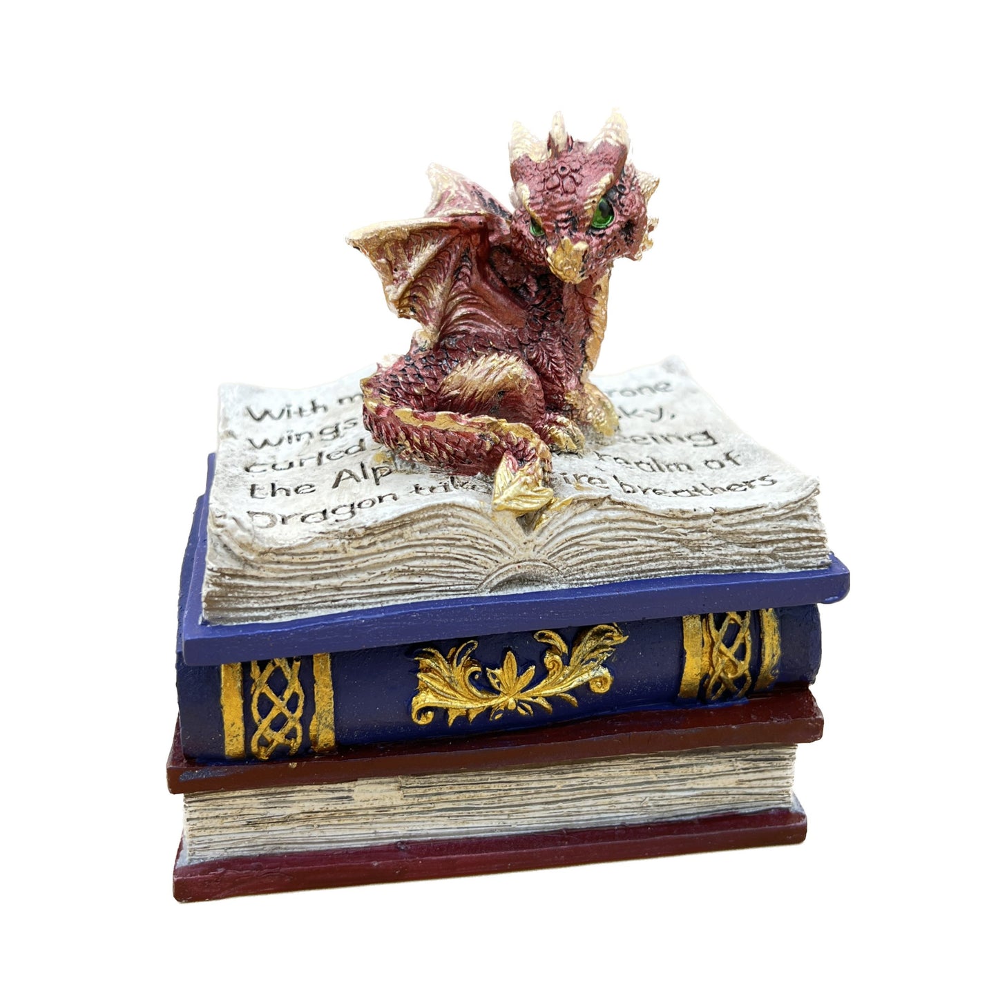 Scatolina draghetto con libri
