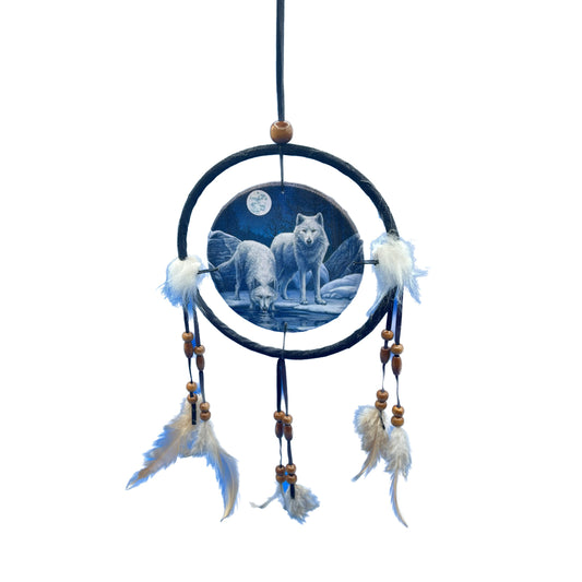 ACCHIAPPA SOGNI CON LUPI BIANCHI