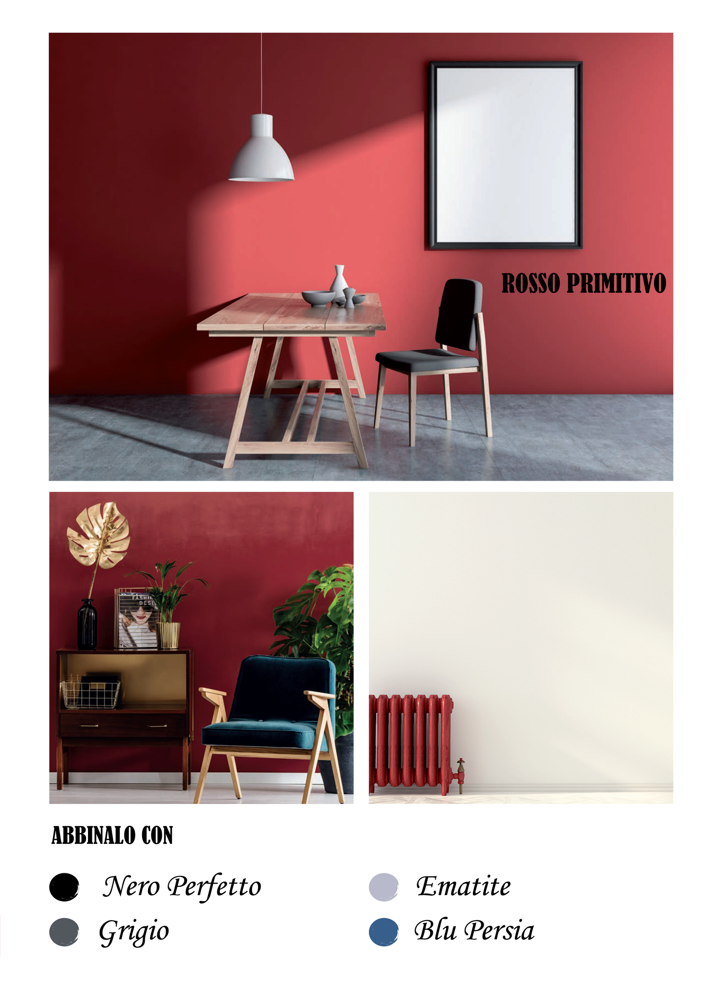 Novecento paint - ROSSO PRIMITIVO