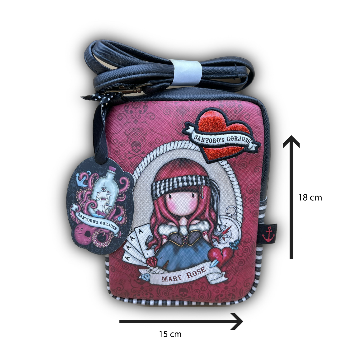 Borsa tracolla Santoro Gorjuss - MARY ROSE
